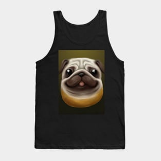 Potato Dog Face Tank Top